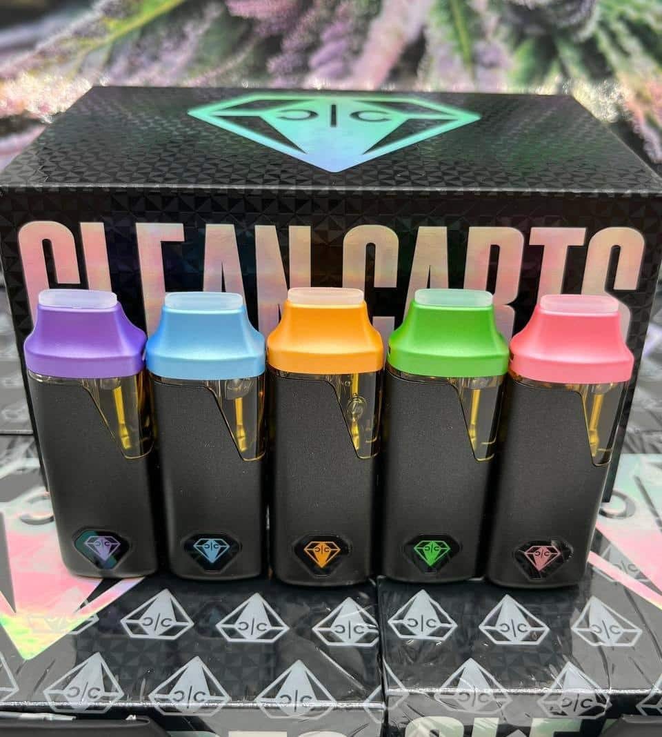 Authentic Clean Carts 2G Liquid Diamonds and Live Resin Disposable Hardware